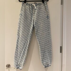 Alexander Wang denim jogger
